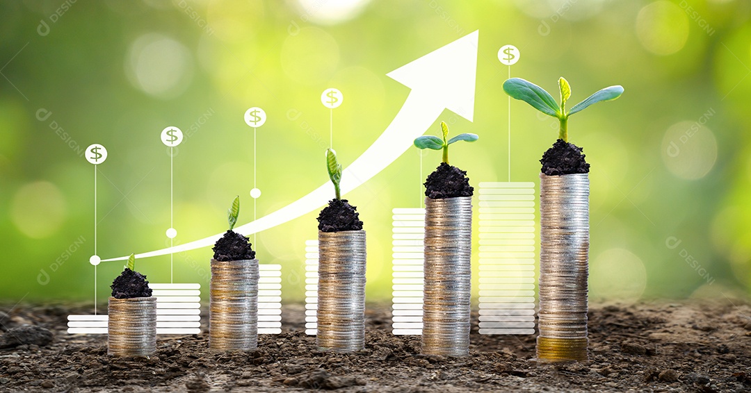O crescimento das finanças empresariais a gradação do baixo para o alto