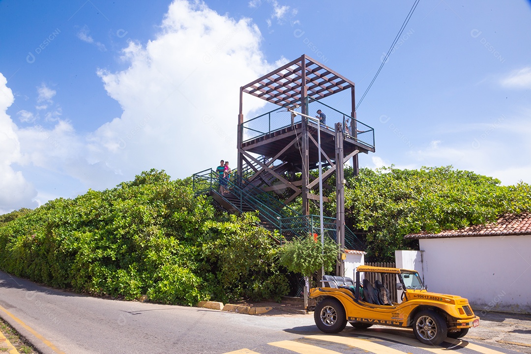 Fachada de uma pousada