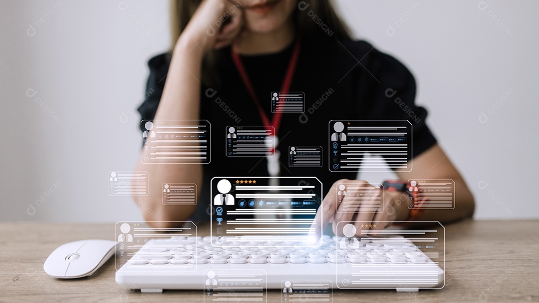 Tecnologia de RH (recursos humanos). Tecnologias online e modernas.