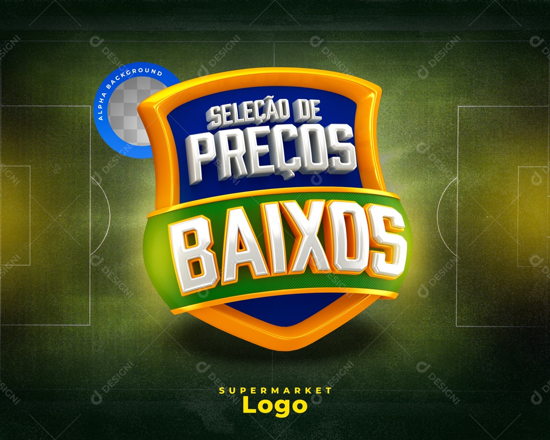 Seleção de Preços Baixos Venha Conferir Social Media PSD Editável