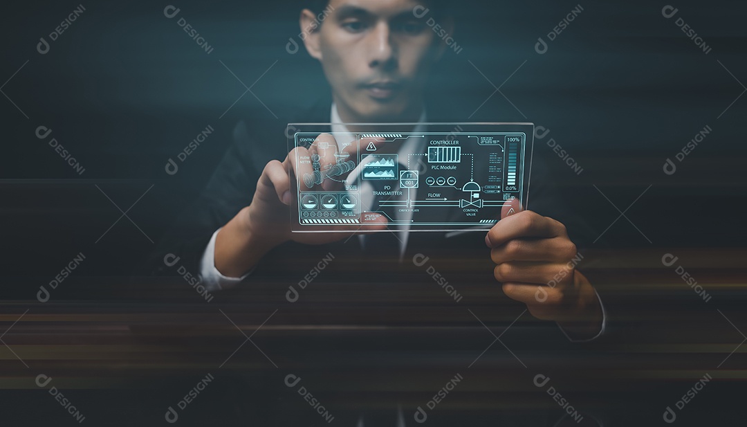 Diagrama de tubulação e instrumento Equipe de controle do sistema Engenheiros