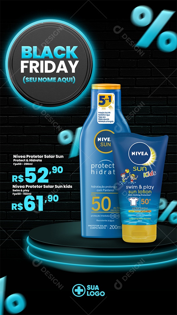 Story Black Friday Farmácia Ofertas Social Media PSD Editável