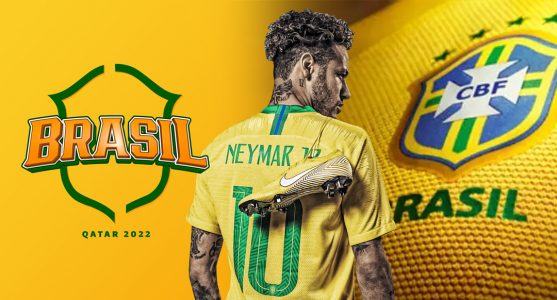 Social Media Banner Brasil Jogador Neymar PSD