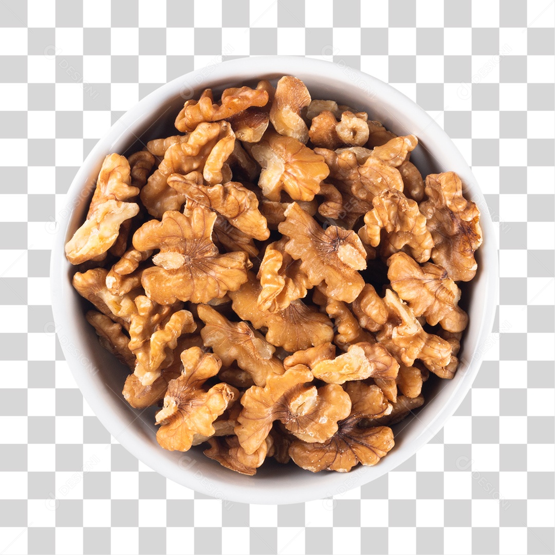 Pote com Nozes PNG Transparente Sem Fundo