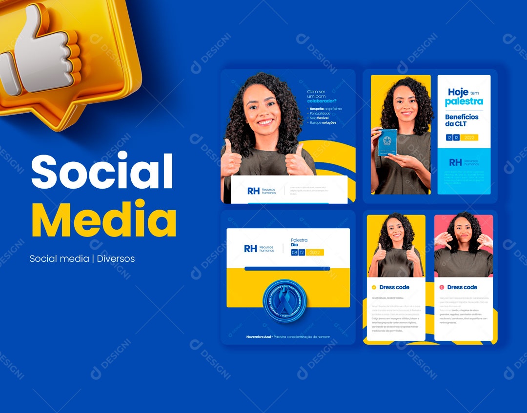 Capa Behance PSD Editável