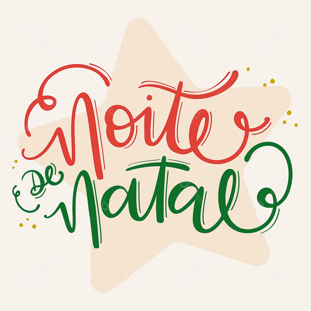 Letreiro Noite da Natal EPS