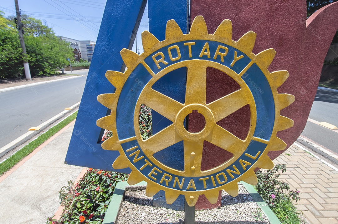 Holambra-sp cidade conhecida por ser a cidade das flores brasileiras da entrada do local.