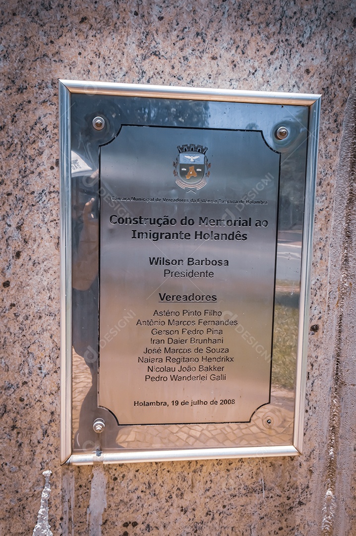 Memorial do imigrante holandês holambra-sp cidade conhecida por ser a cidade