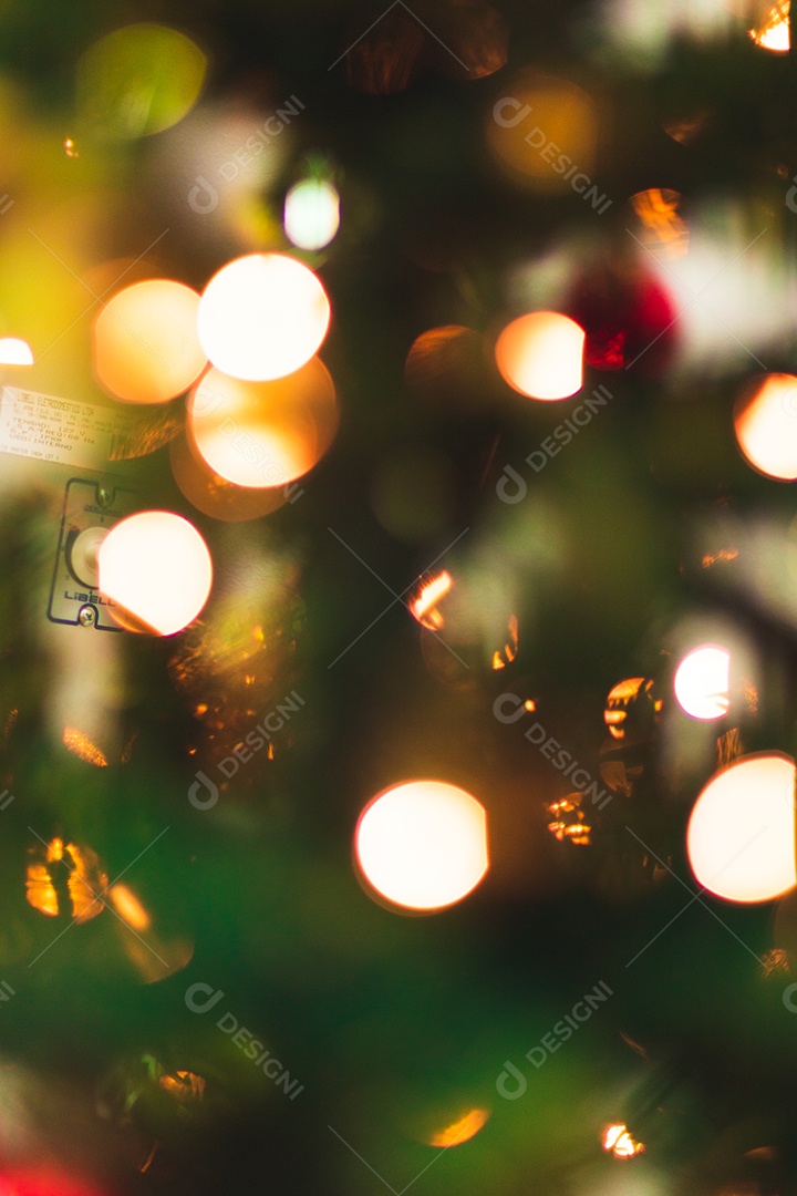 Fundo de Natal embaçado para imagens de conceito. Borrão de natal, espaço para texto.