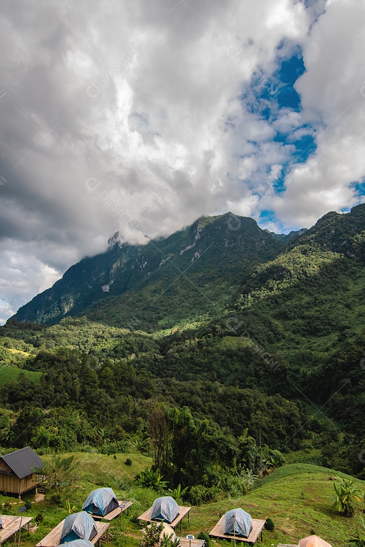 Paisagem da montanha Mai Tailândia