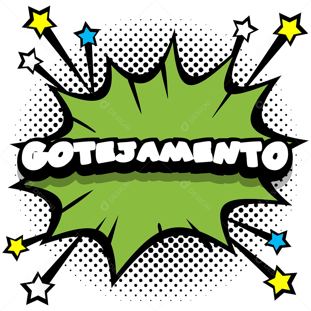 Quadrinhos Bolhas de Fala Livro Gotejamento Verde Vetor EPS