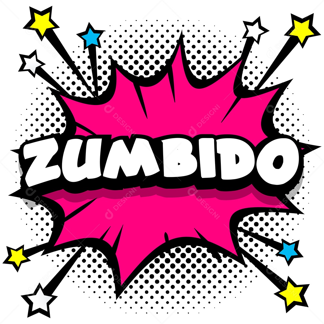 Quadrinhos Bolhas de Fala Livro Zumbido Vetor EPS