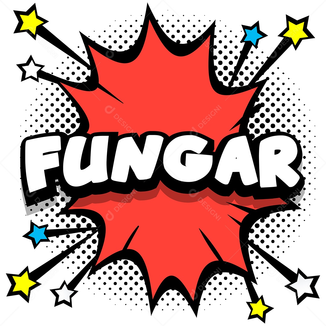 Quadrinhos Bolhas de Fala Livro Fungar Vermelho Vetor EPS