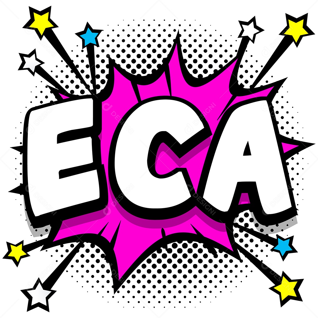 Quadrinhos Bolhas de Fala Livro Eca Rosa Vetor EPS