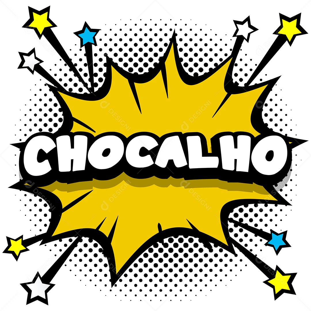Quadrinhos Bolhas de Fala Livro Chocalho Amarelo Vetor EPS