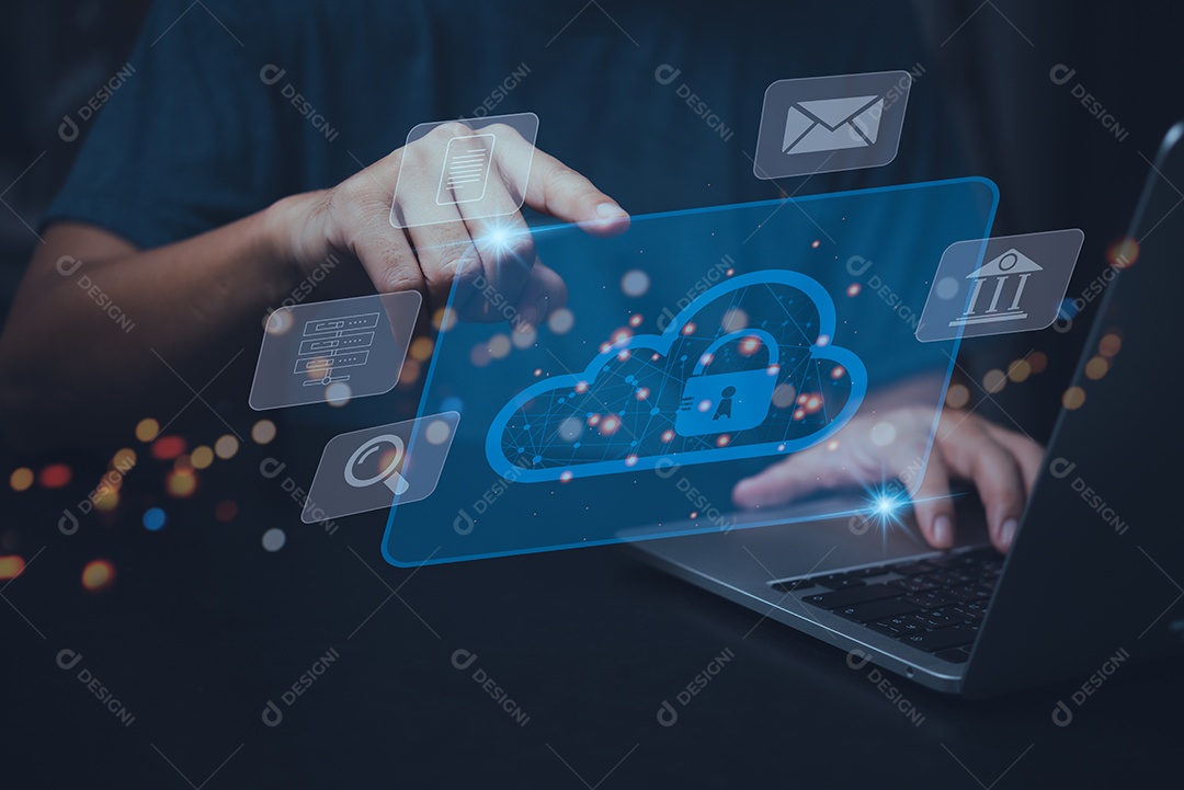 Gerenciamento de computação em nuvem de dados big data transformação digital