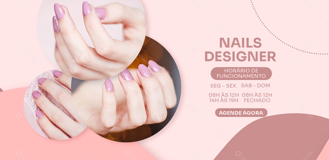 Capa de Facebook Manicure PSD Editável