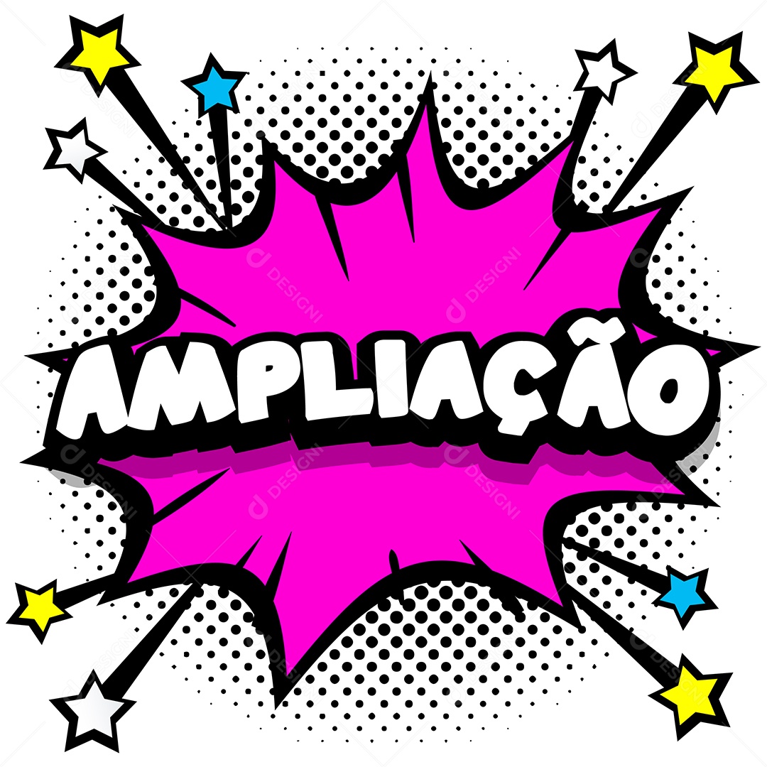 Quadrinhos Bolhas de Fala Livro Ampliação Roxo Vetor EPS