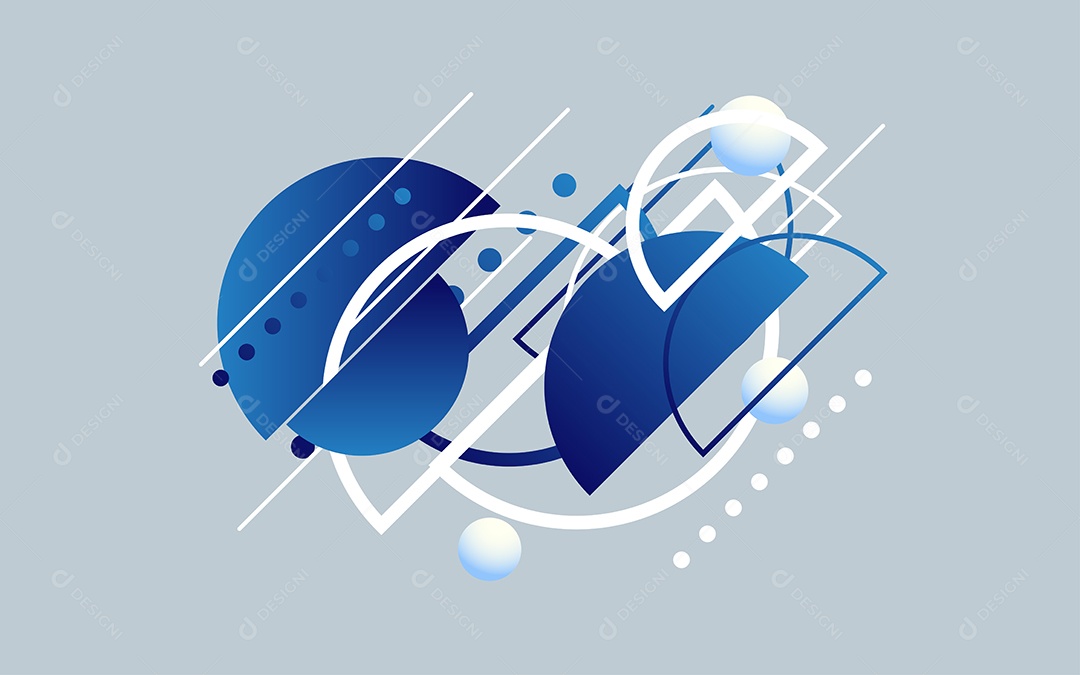 Fundo abstrato azul tecnologia moderna. ilustração vetorial