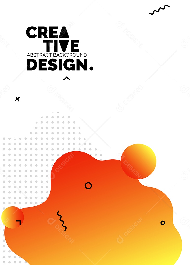 Background Abstrato com Forma Geometrica Vetor EPS