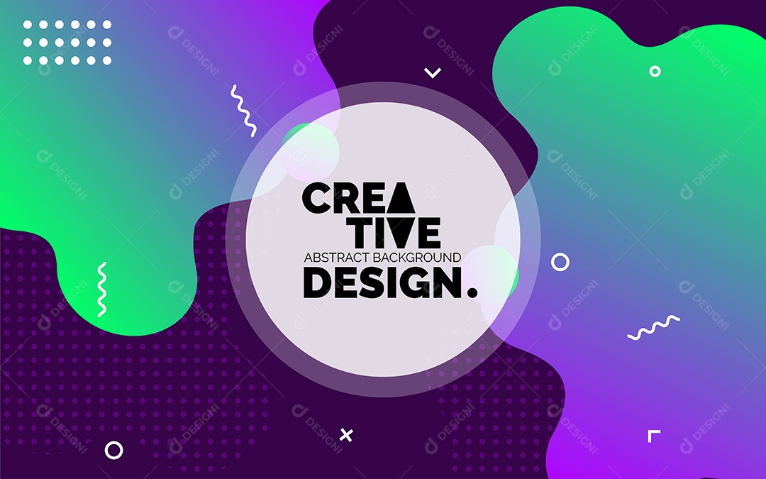 Background Abstrato com Forma Geometrica Vetor EPS