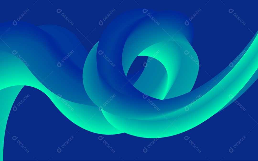 Background Abstrato Azul com Forma Geometrica Vetor EPS