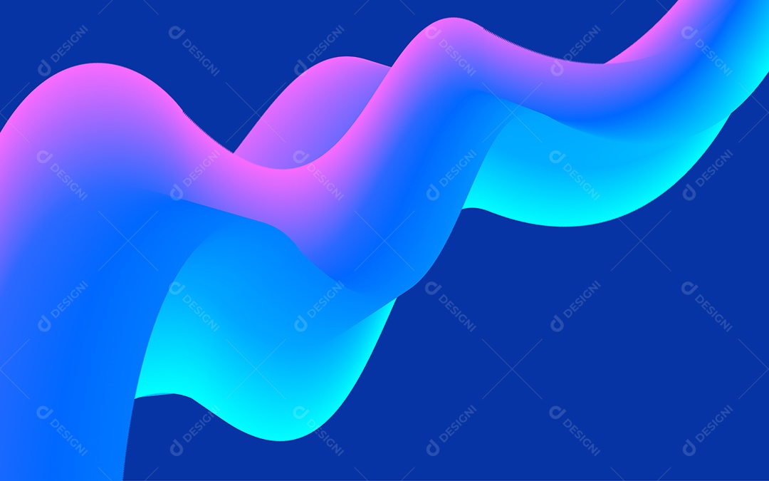 Background Abstrato Azul com Forma Geometrica Vetor EPS