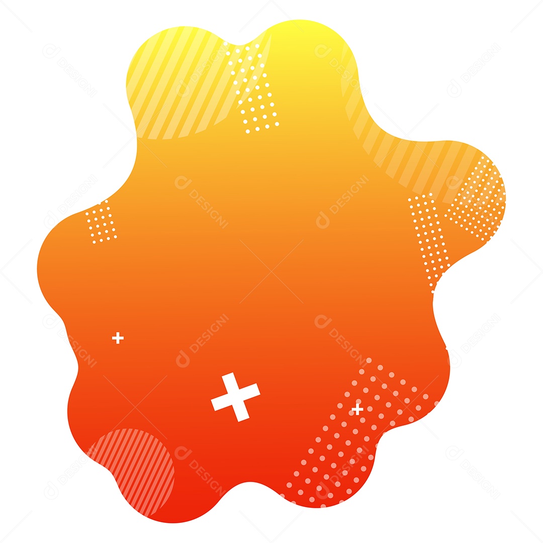 Background Abstrato Amarelo com Forma Geometrica Vetor EPS