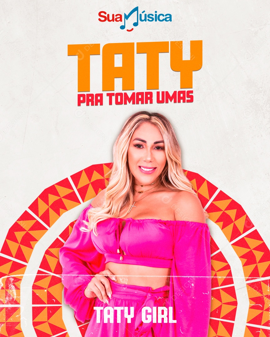 Flyer Taty Pra Tomar Umas Social Media PSD Editável