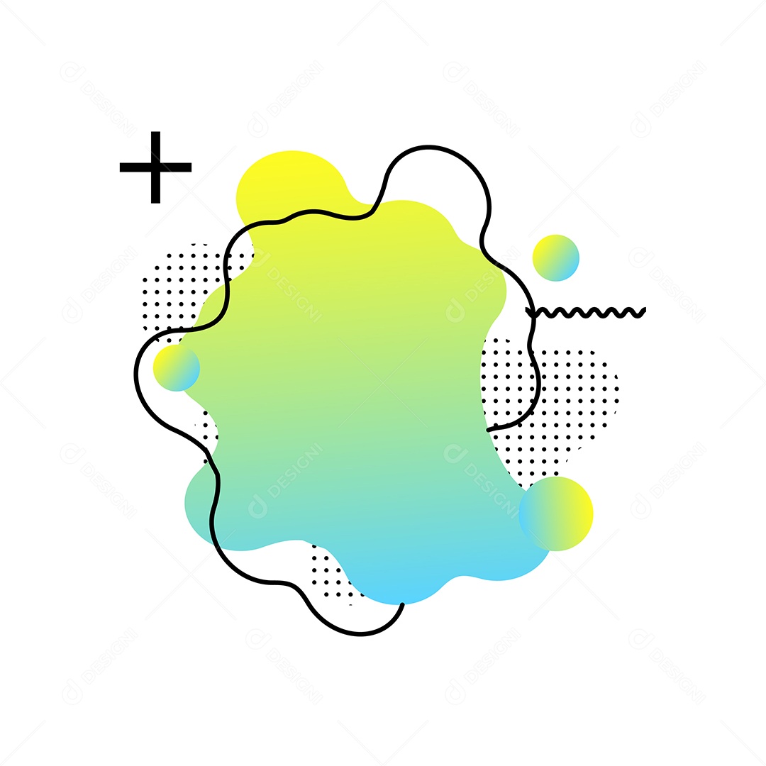 Formas de Cores Líquidas Para Fundos de Pôsteres de Composição Vetor EPS