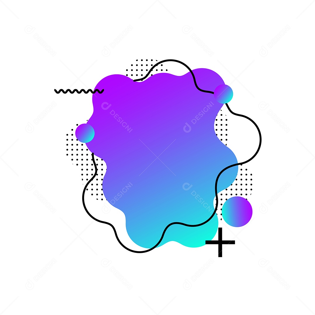 Formas de Cores Líquidas Para Fundos de Pôsteres de Composição Vetor EPS