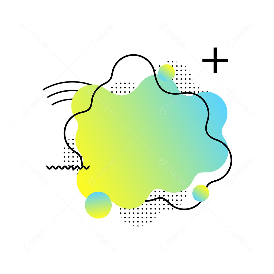 Formas de Cores Líquidas Para Fundos de Pôsteres de Composição Vetor EPS