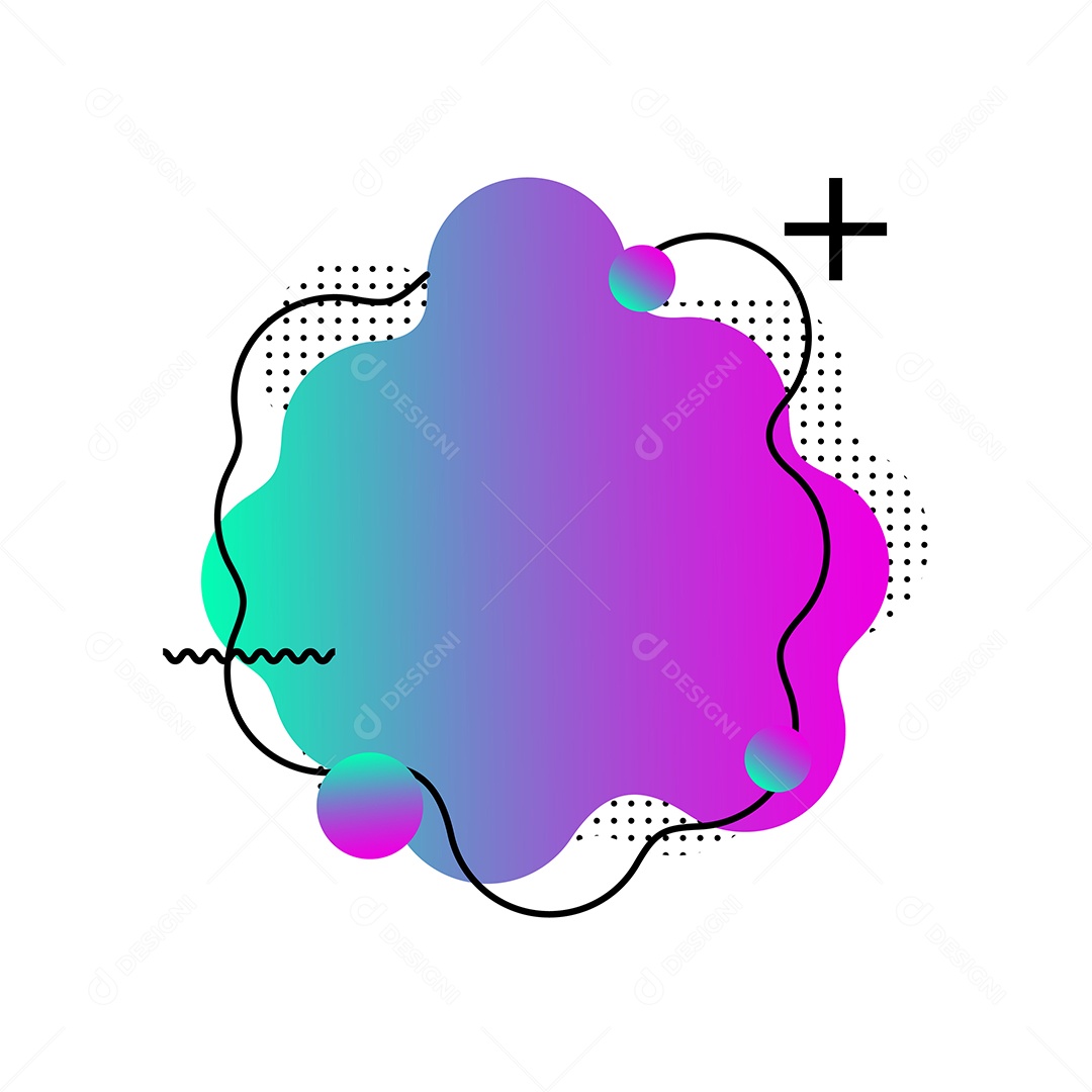 Background Abstrato com Forma Geometrica Vetor EPS