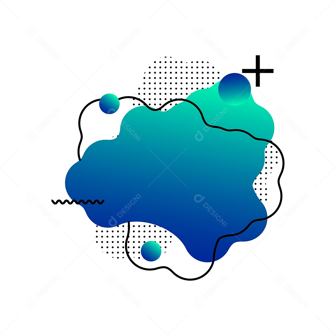 Formas de Cores Líquidas Para Fundos de Pôsteres de Composição Vetor EPS