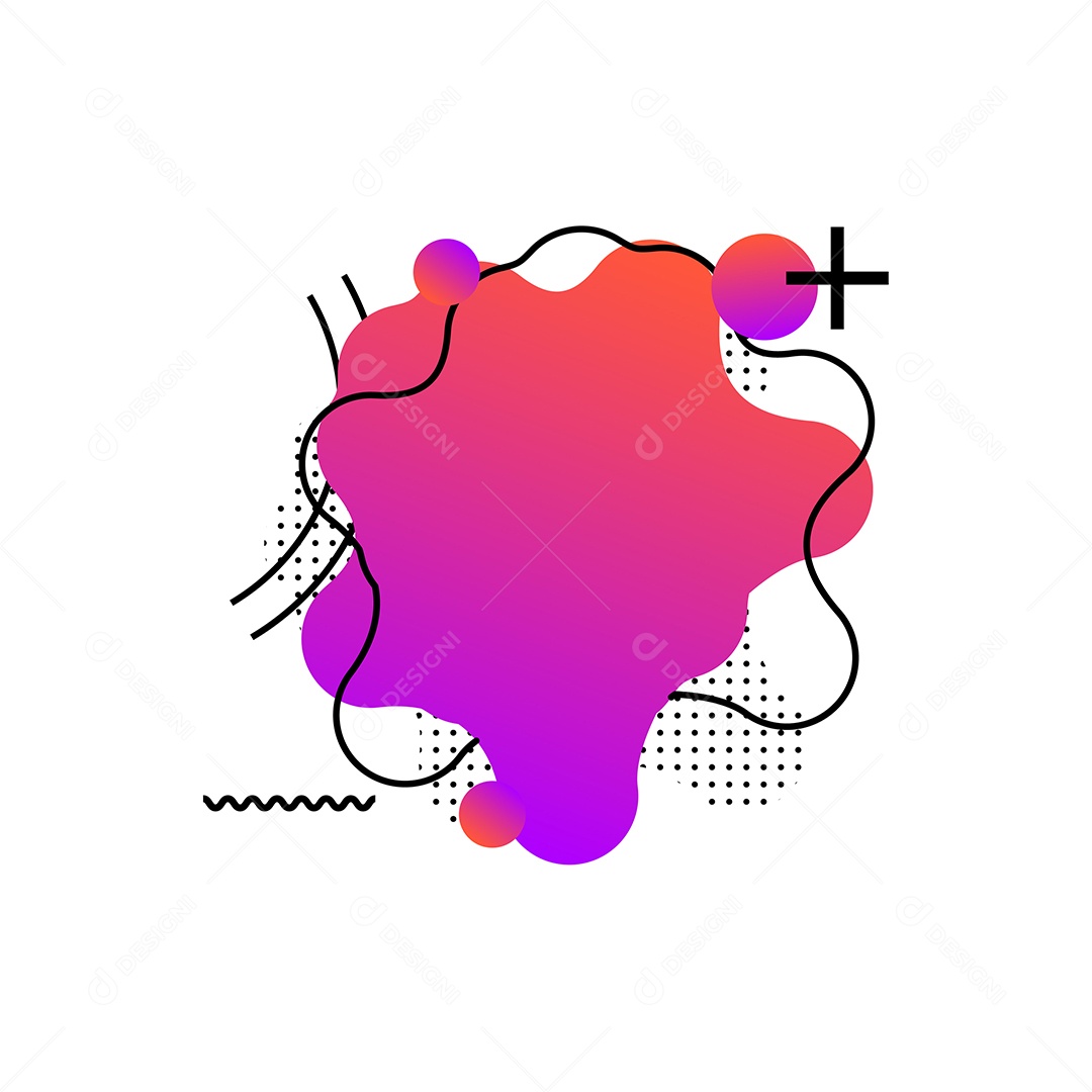 Formas de Cores Líquidas Para Fundos de Pôsteres de Composição Vetor EPS