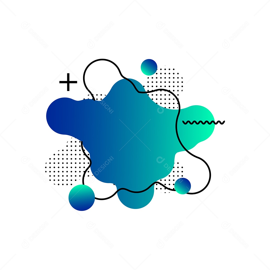 Formas de Cores Líquidas Para Fundos de Pôsteres de Composição Vetor EPS