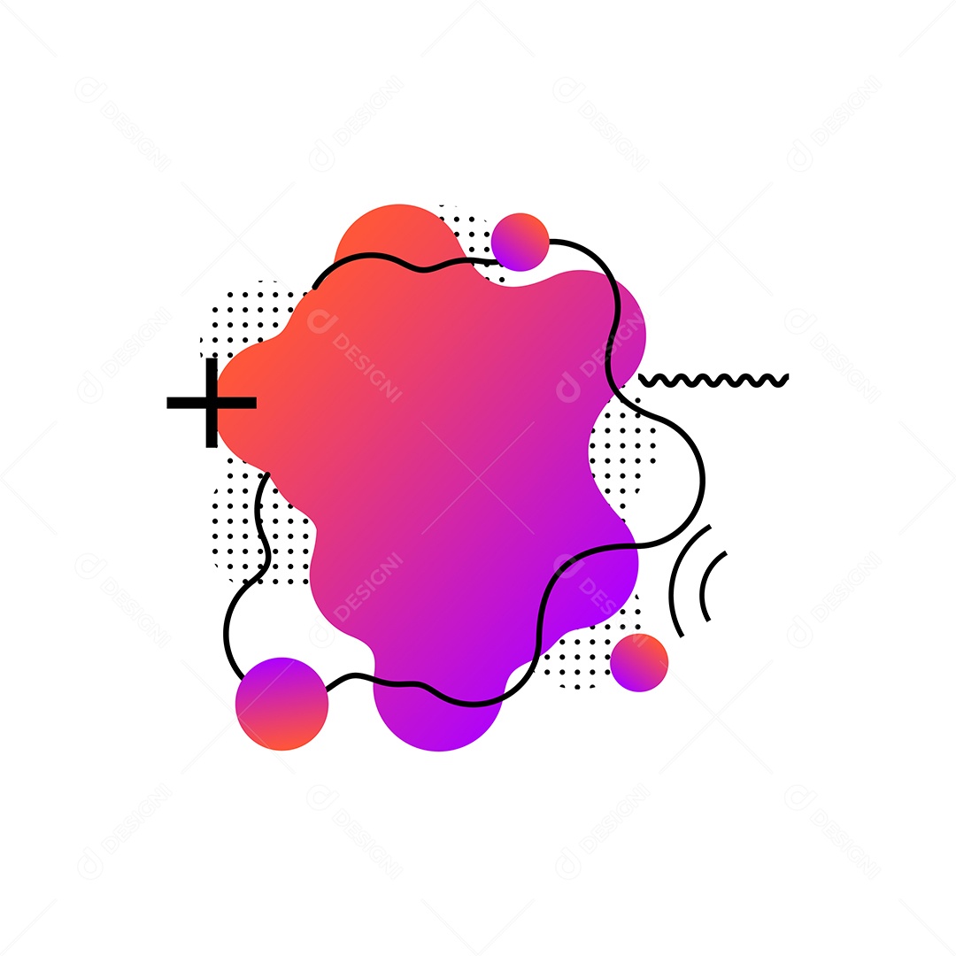 Formas de Cores Líquidas Para Fundos de Pôsteres de Composição Vetor EPS