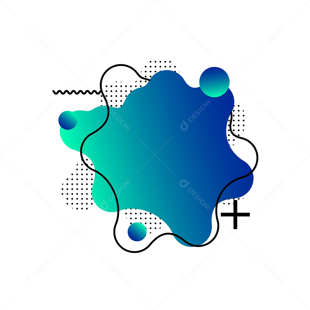 Formas de Cores Líquidas Para Fundos de Pôsteres de Composição Vetor EPS