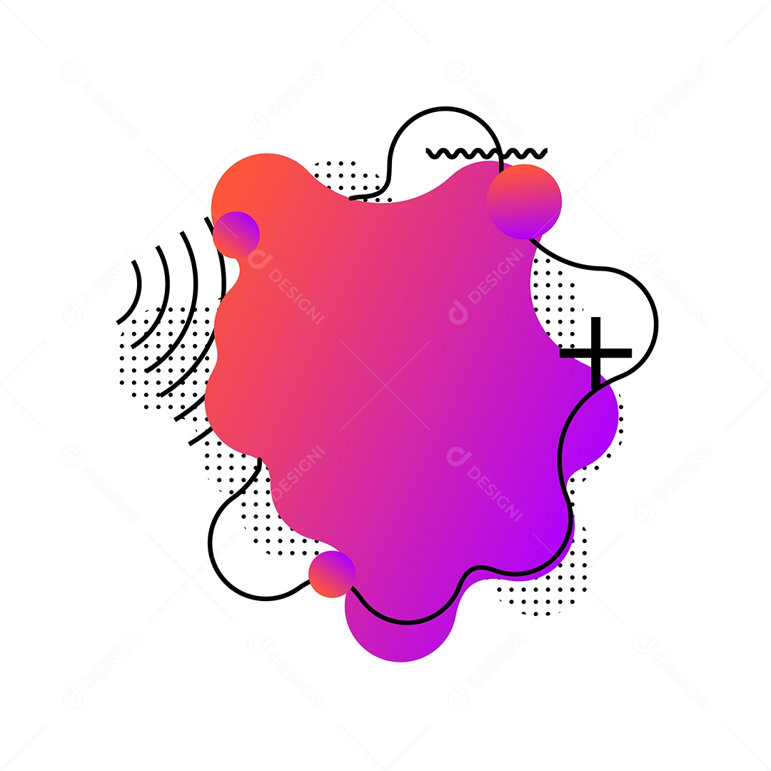 Formas de Cores Líquidas Para Fundos de Pôsteres de Composição Vetor EPS