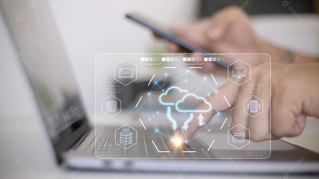 Cloud computing technology and online storage for computer business