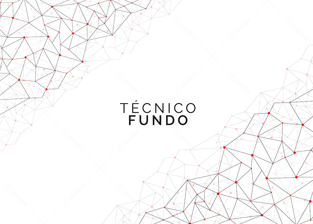 Abstrato base de tecnologia digital com linhas de conexão de rede