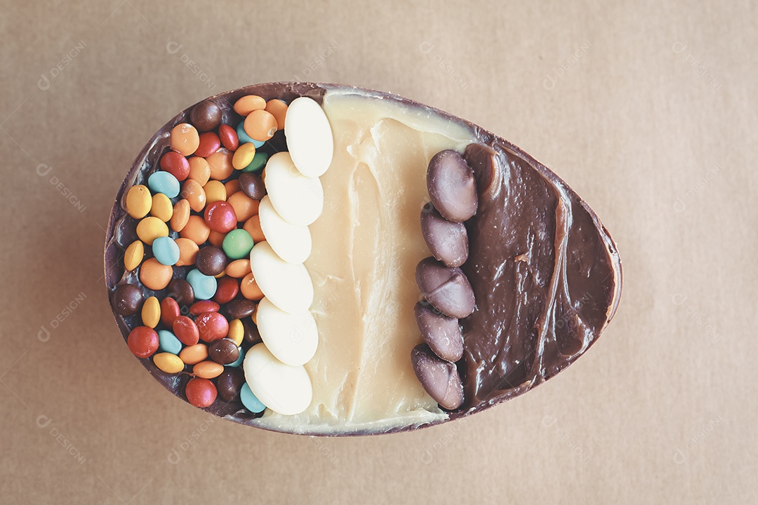 Ovos de colher Feliz Páscoa