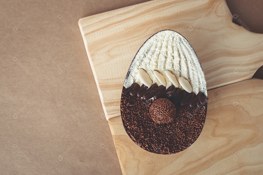 Ovos de colher Feliz Páscoa