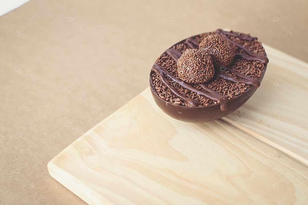 Ovos de colher Feliz Páscoa