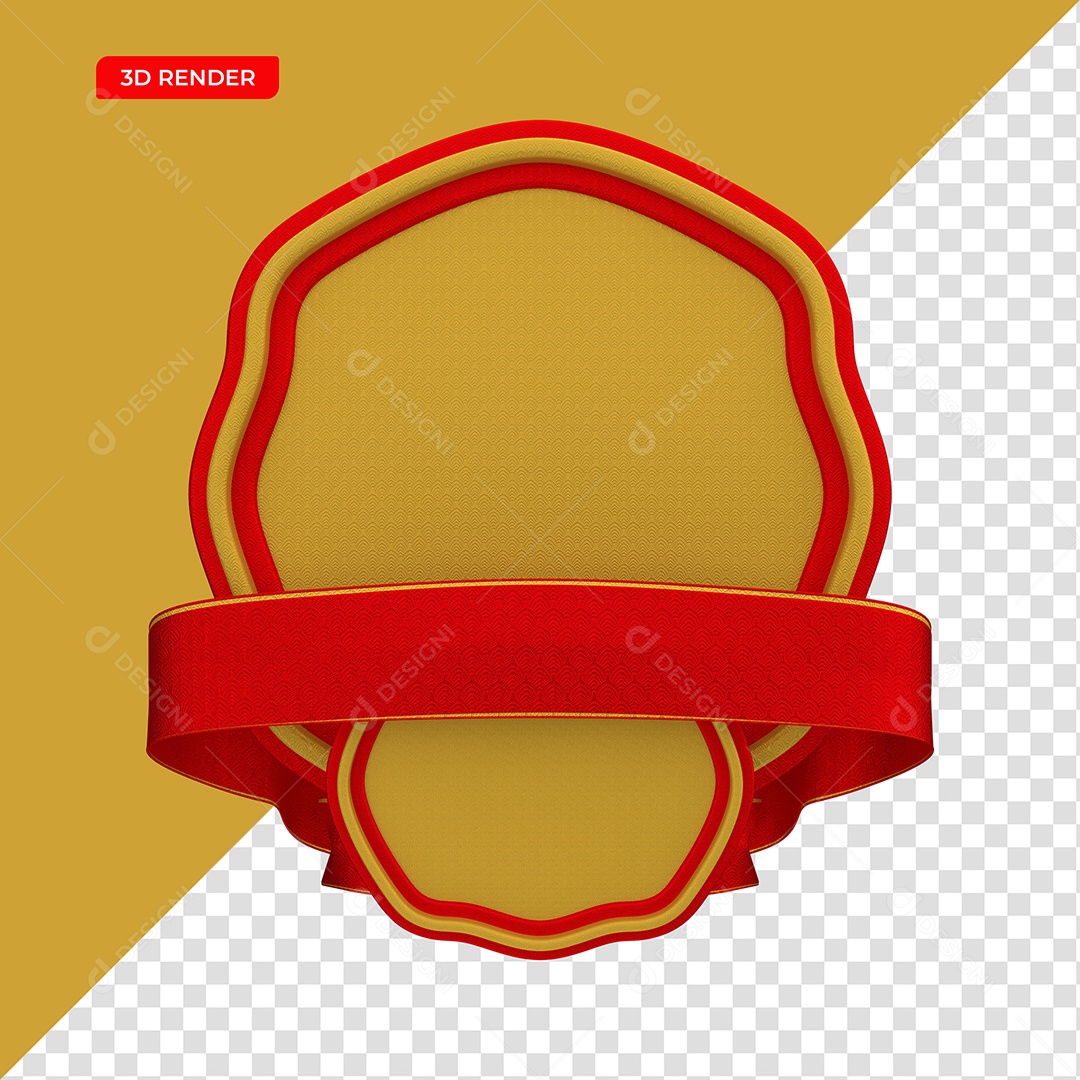 Decoração Natalina Elemento 3D Para Composição PSD