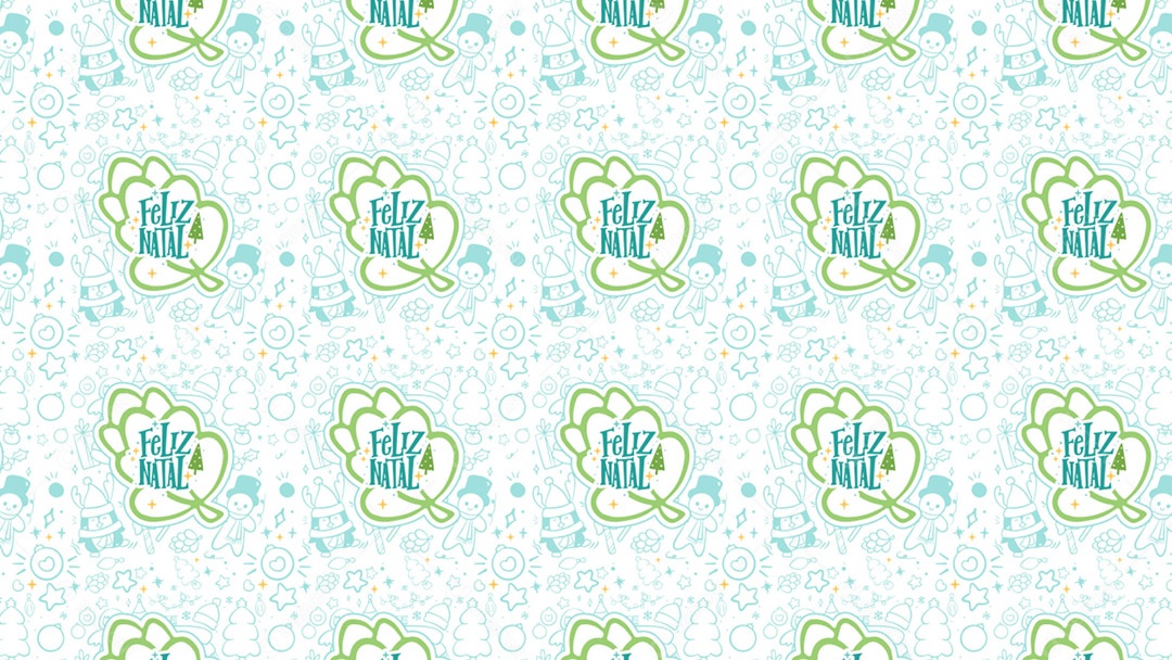 Pattern Padrões Geométricos Escrita Feliz Natal Natalino  Vetor AI + PAT