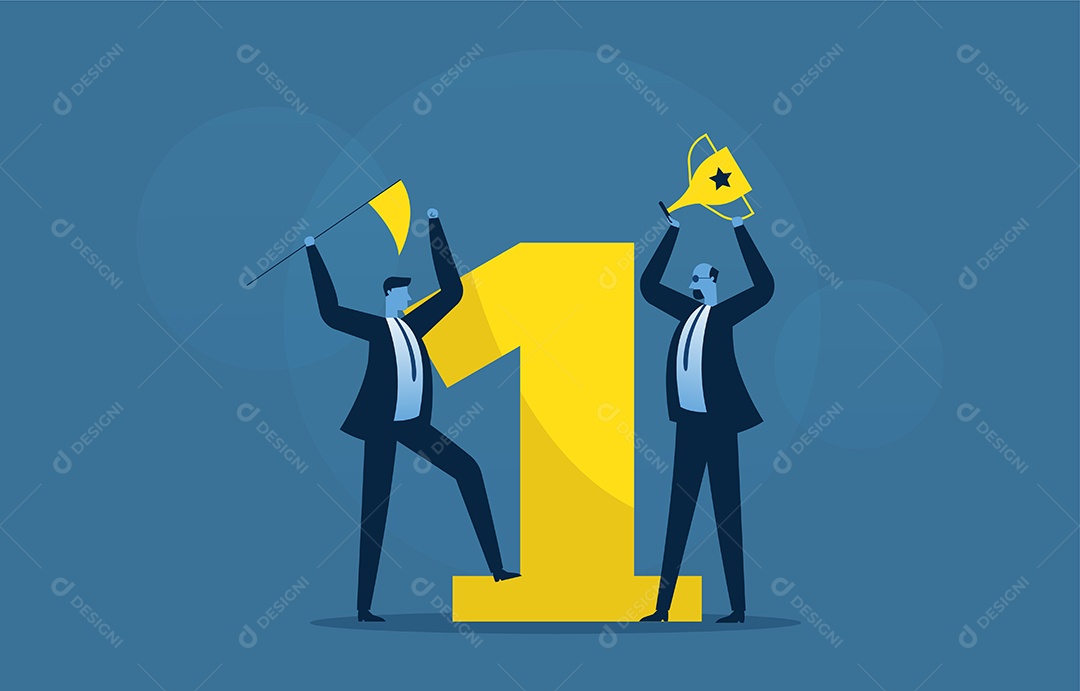 Empresários dirigem o negócio, levam a empresa