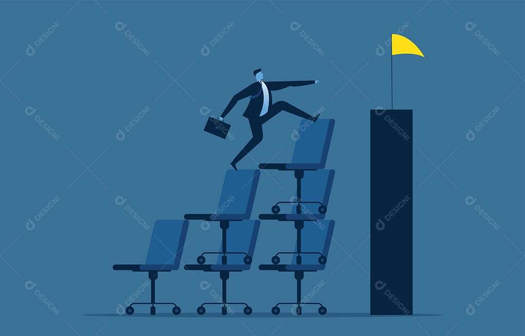 Empresários dirigem o negócio, levam a empresa ao topo no