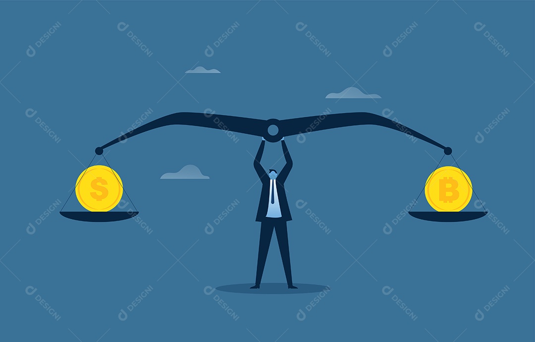 Empresário tenta equilibrar seus investimentos em moeda e investimentos imobiliários.