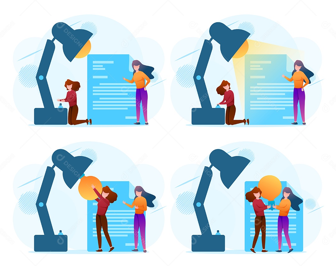 Compartilhamento de ideias de negócios. pessoas trabalhadores de escritório